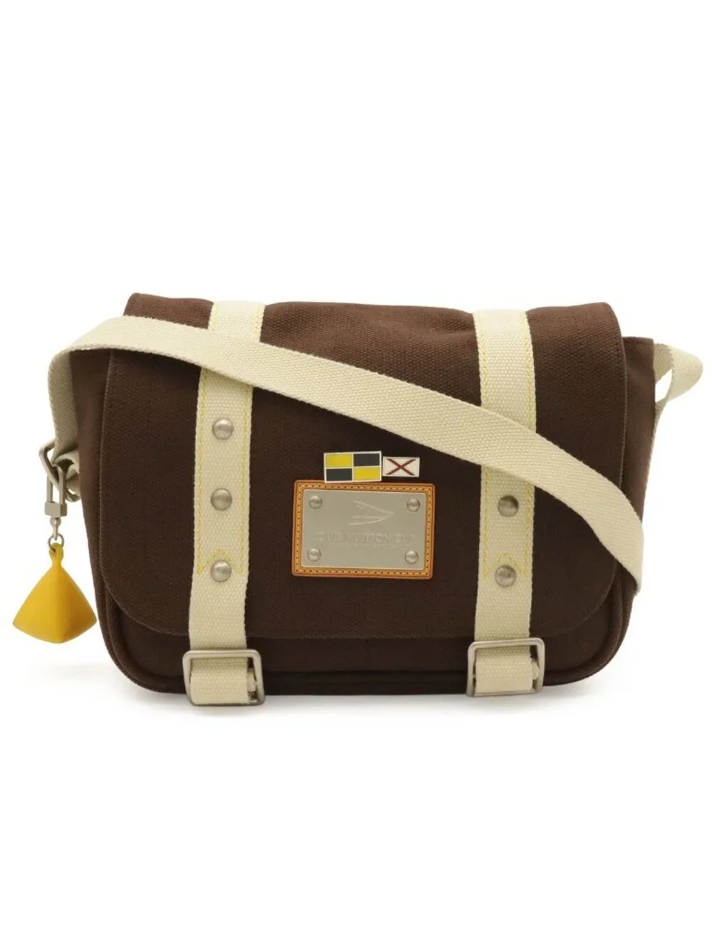 Louis Vuitton Antigua Line Cup LV Cup Besace PM Shoulder Bag Messenger Mocha